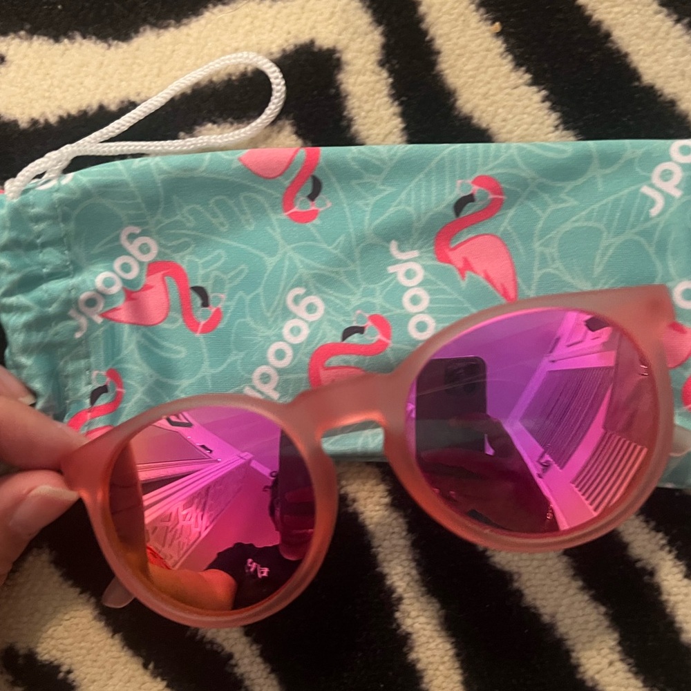 Goodr pink sunglasses